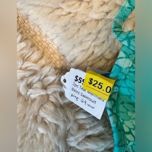 Two piece mermaid bikini size 24 months new with tags still on.